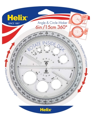Helix Angle & Circle Maker - Clear